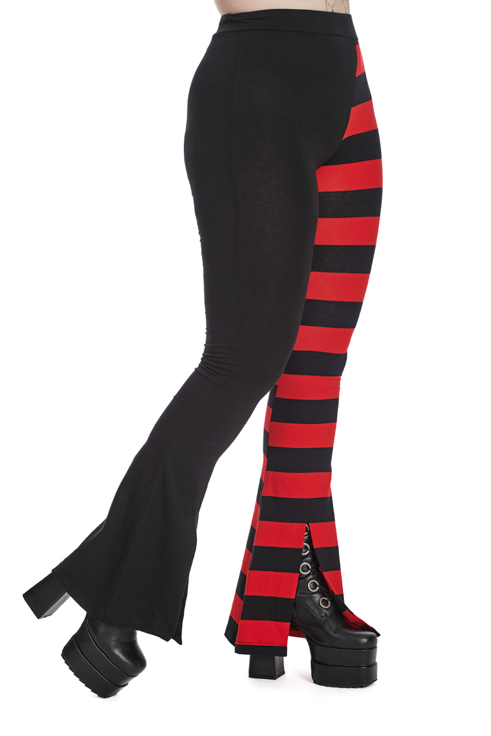 Asymmetrical Allure Half and Half Trousers
