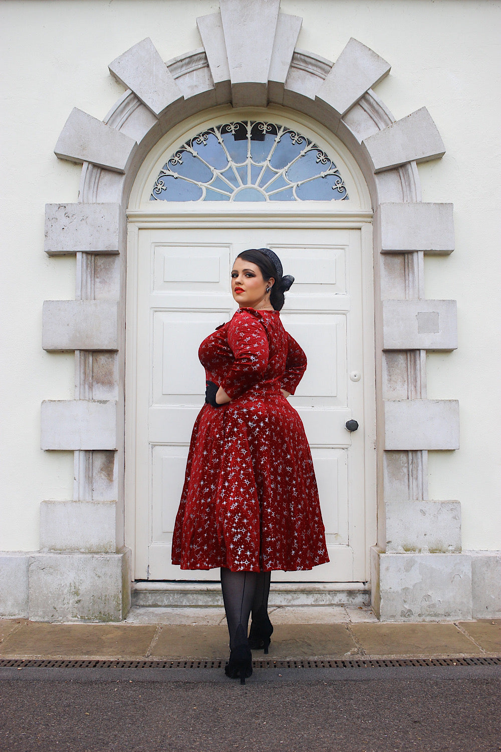 Paris Sparkle Swing Dress