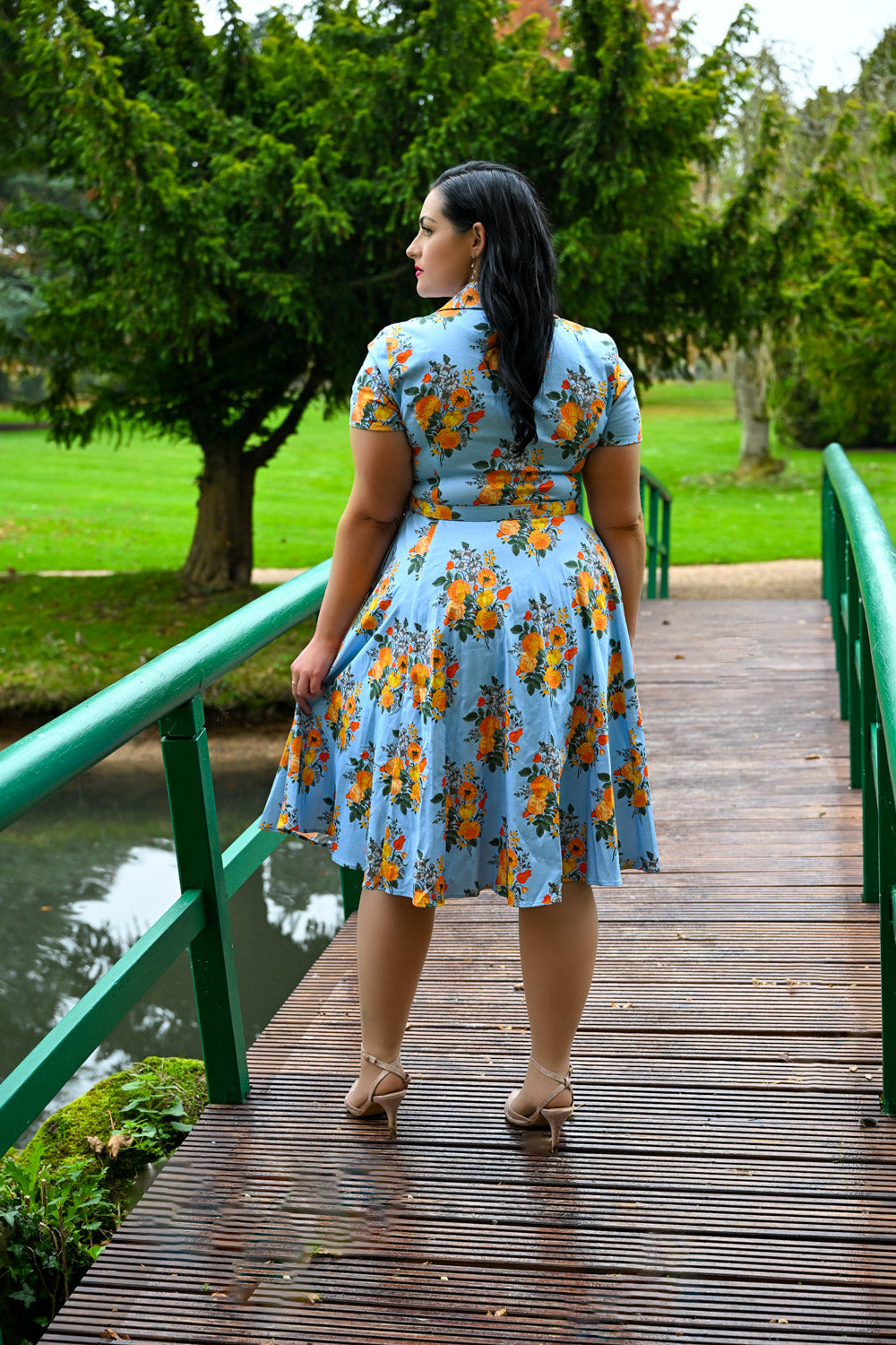 Hallie Floral Swing Dress