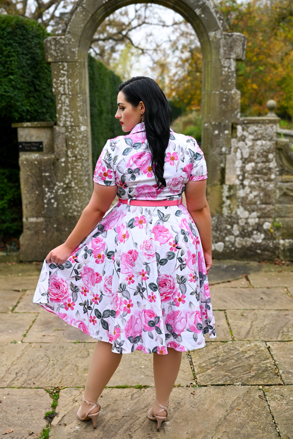 Luella Floral Swing Dress