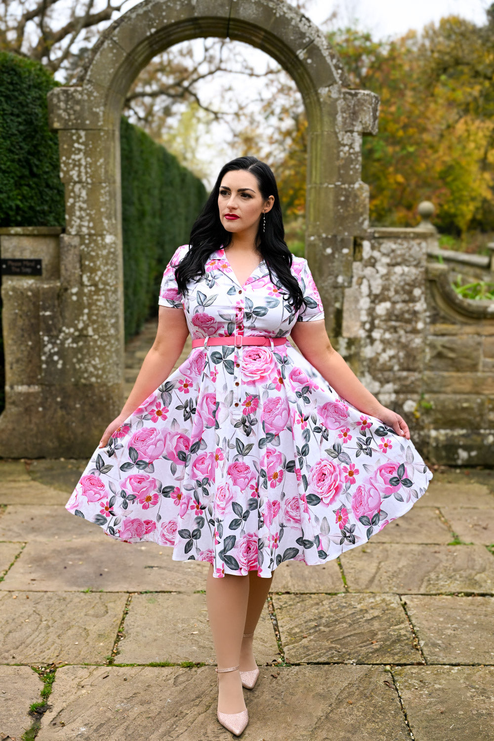 Luella Floral Swing Dress