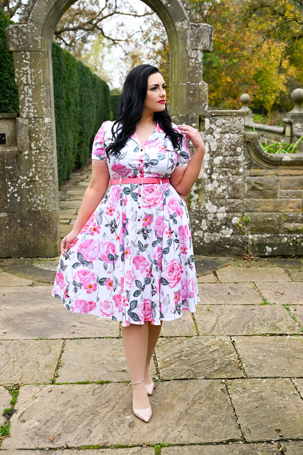 Luella Floral Swing Dress