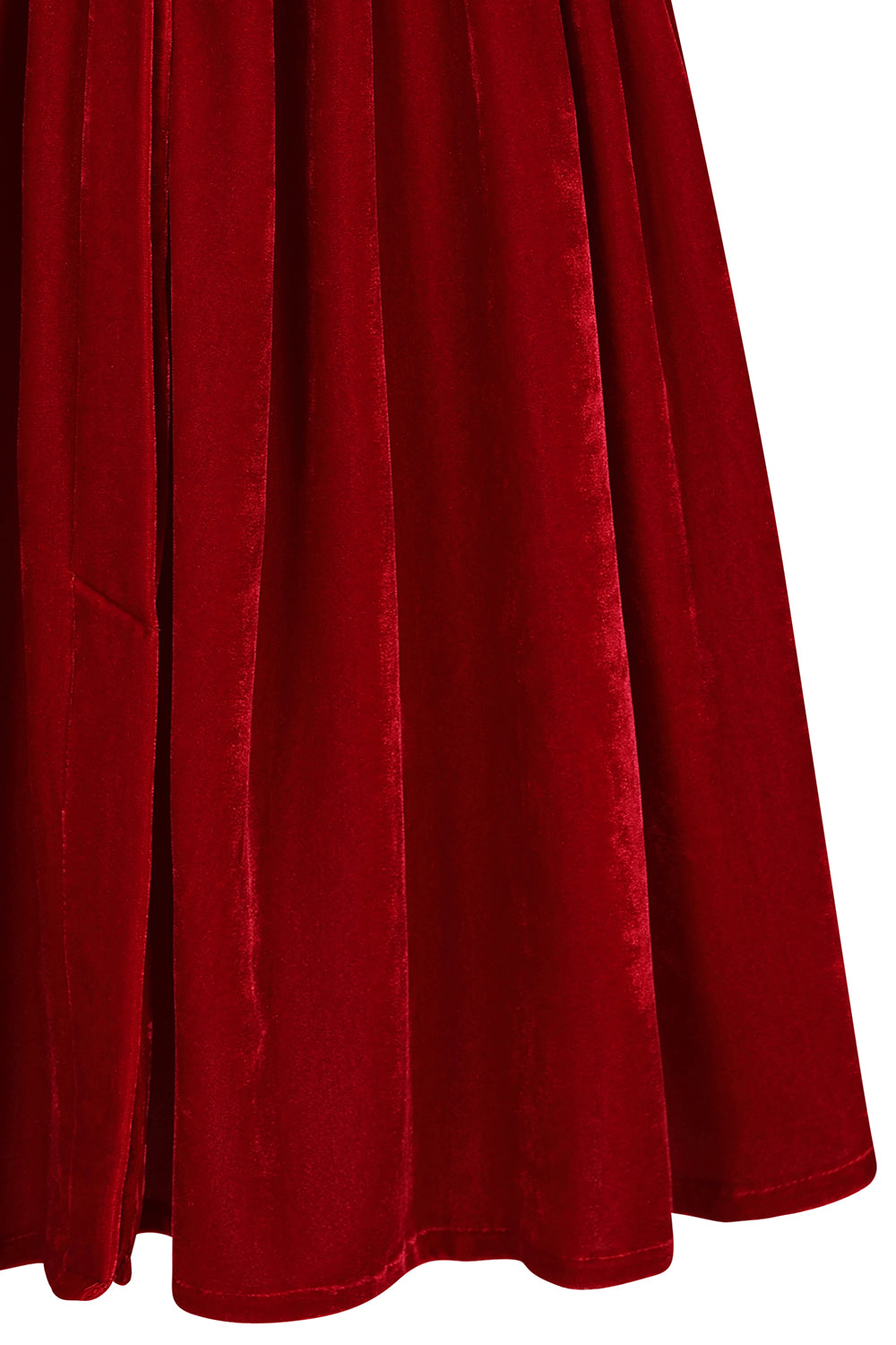 Millie Velvet Swing Skirt