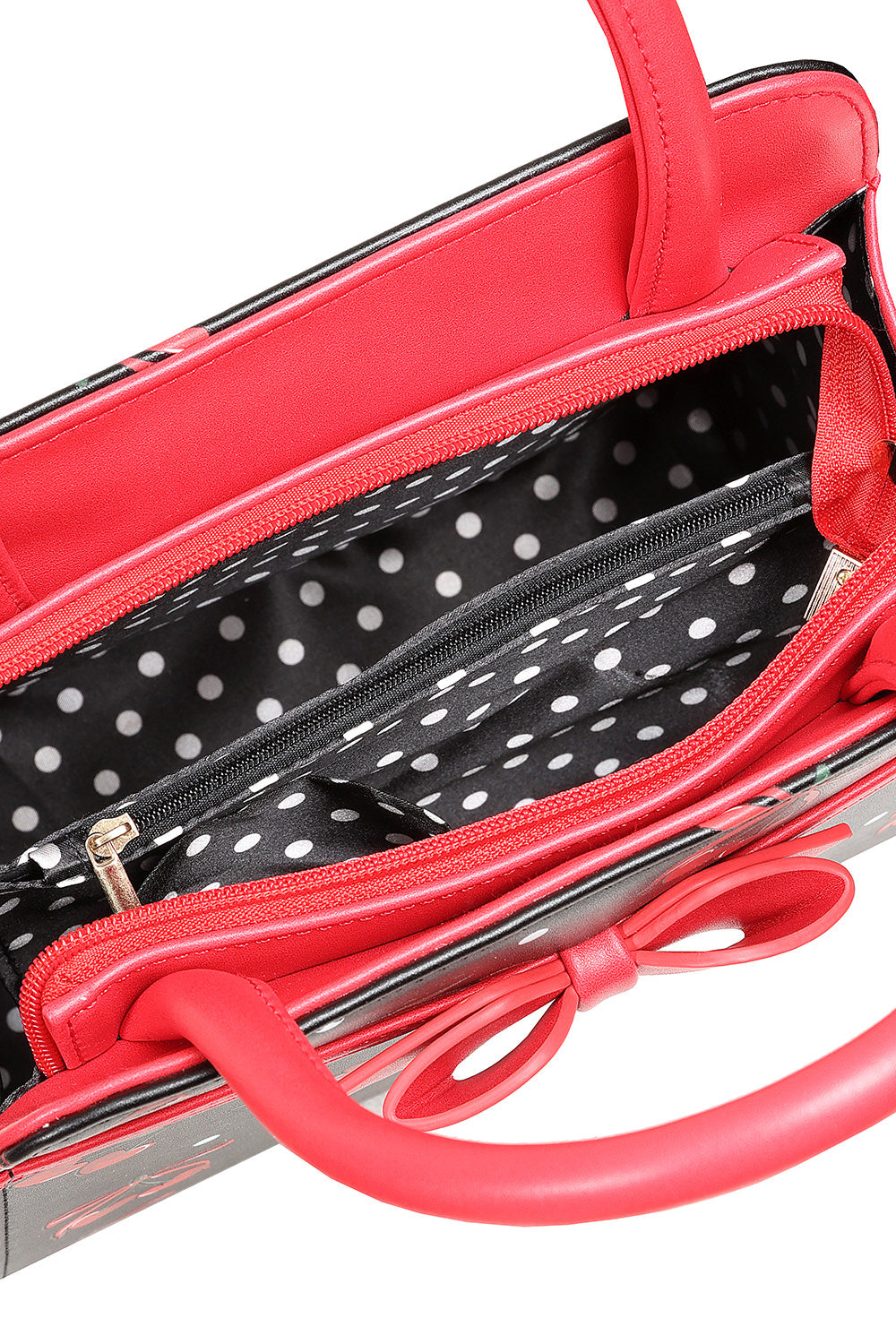 Black Cherries and Bow Bag