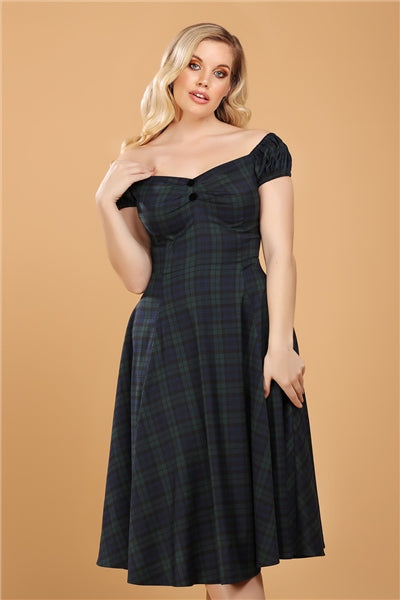 Dolores Blackwatch Check Doll Dress