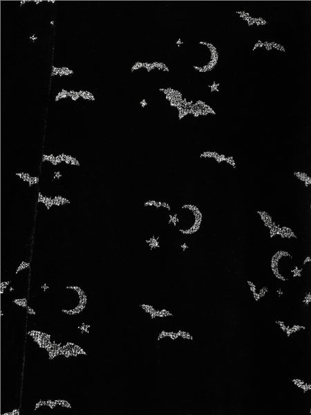 Dolores Glitter Bat Velvet Doll Dress