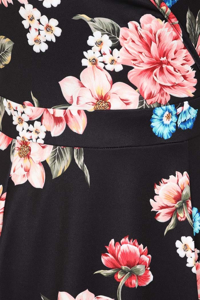 Lyra Dress - Evening Floral