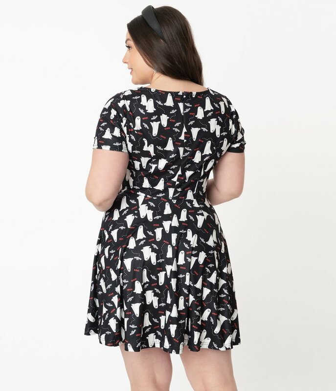 Ghosts & Bats Margot Fit & Flare Dress