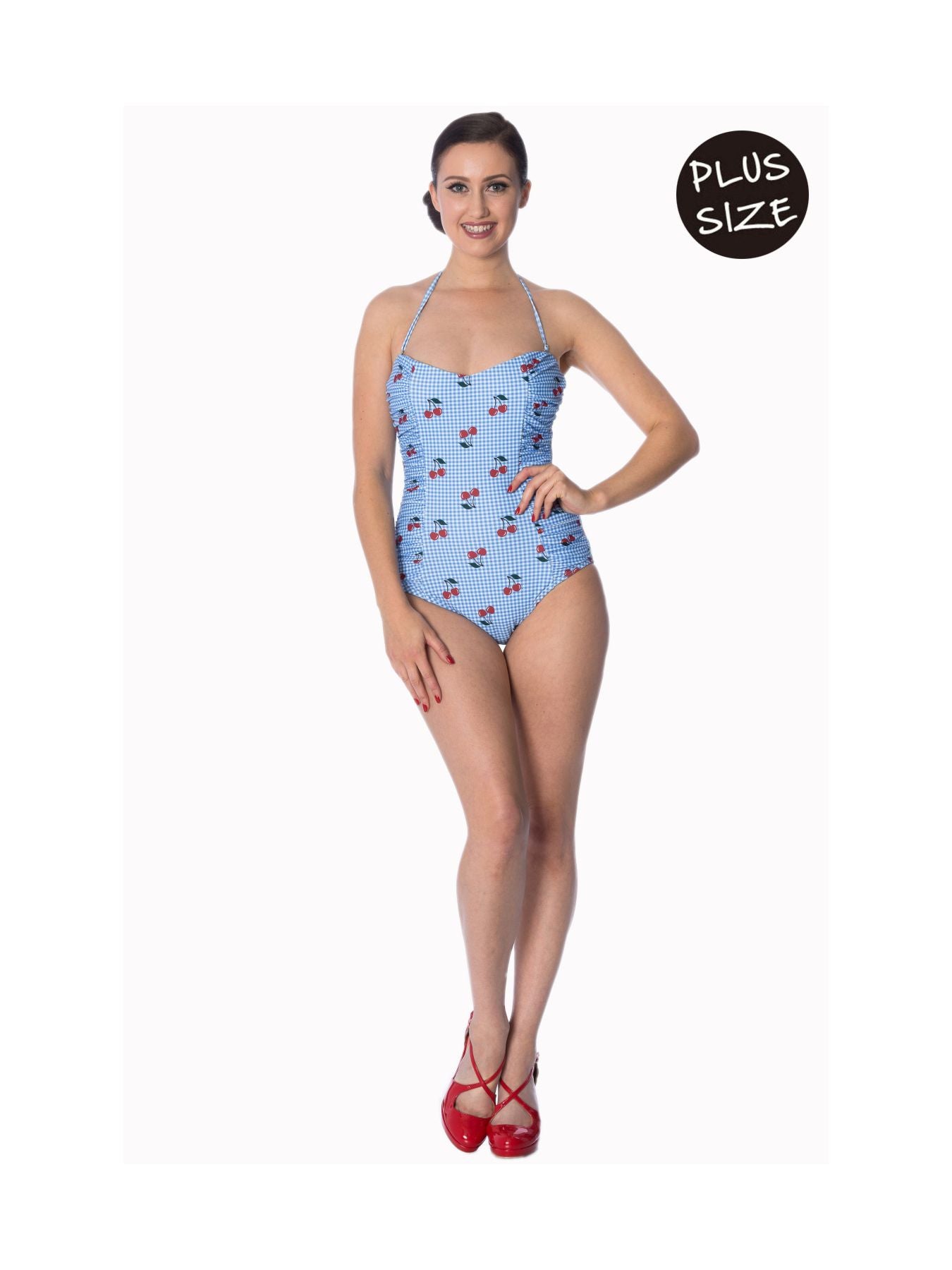 Cherry Love Halterneck Swimsuit