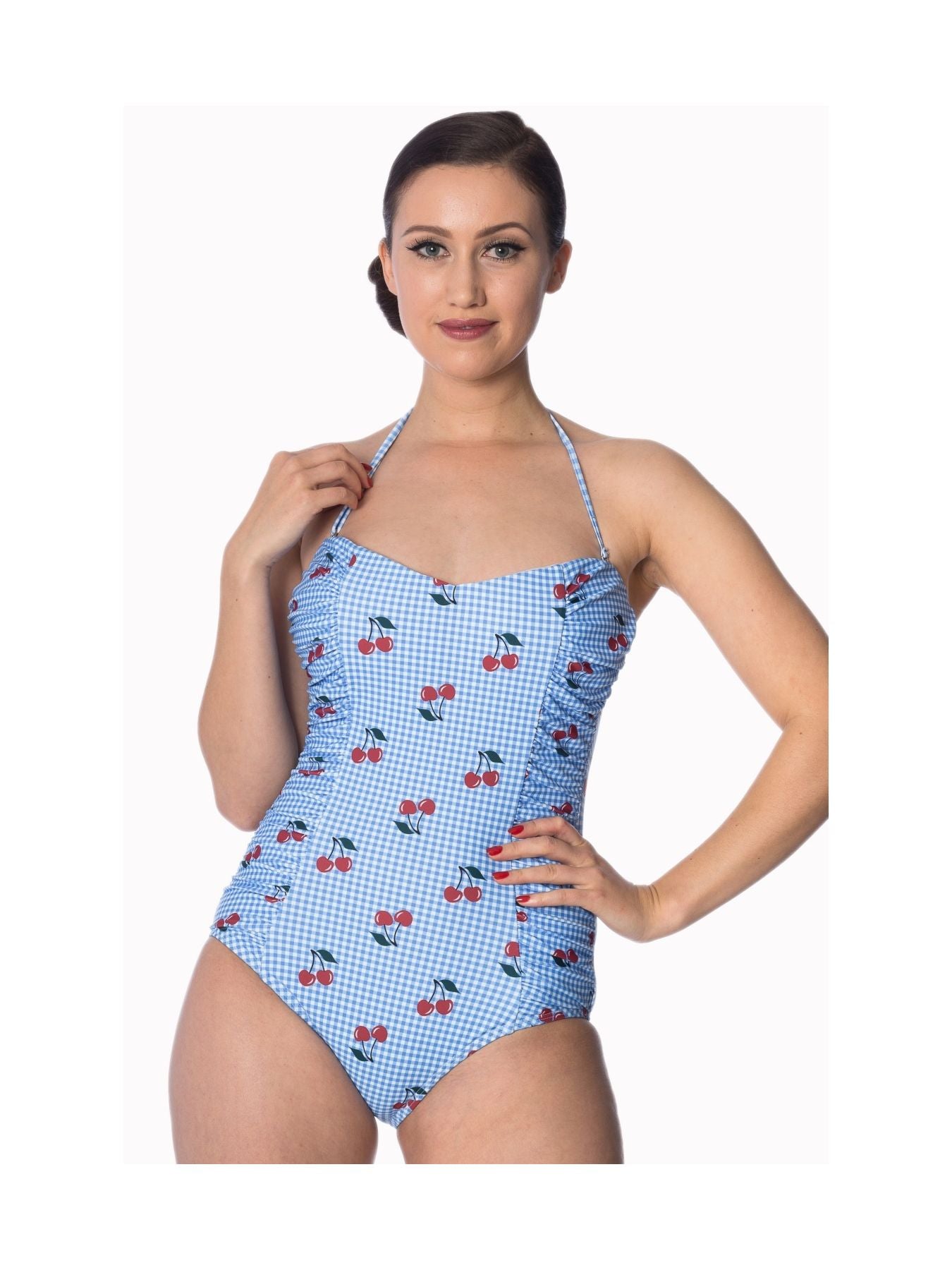Cherry Love Halterneck Swimsuit