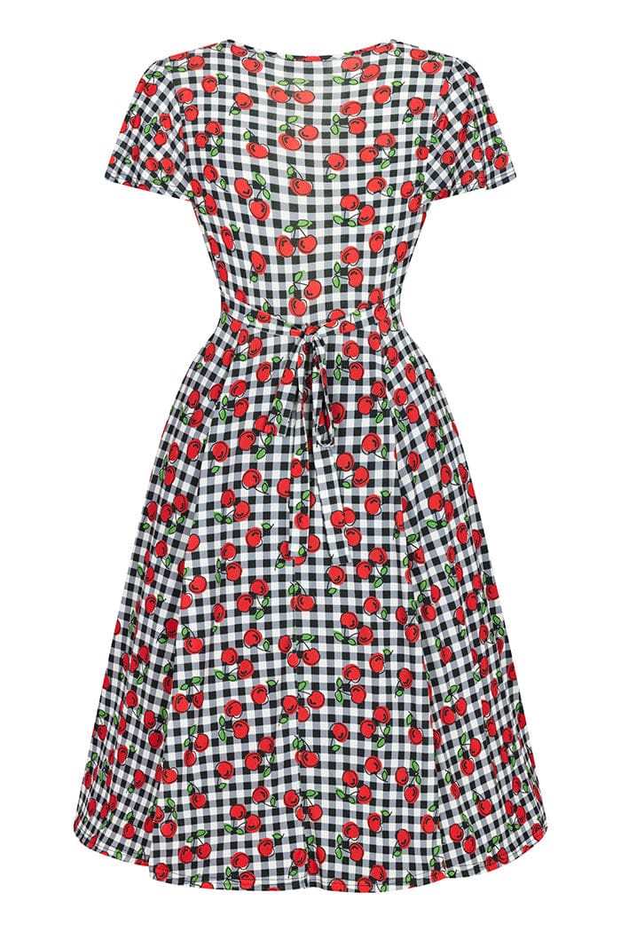 Cherry Gingham Lyra Dress