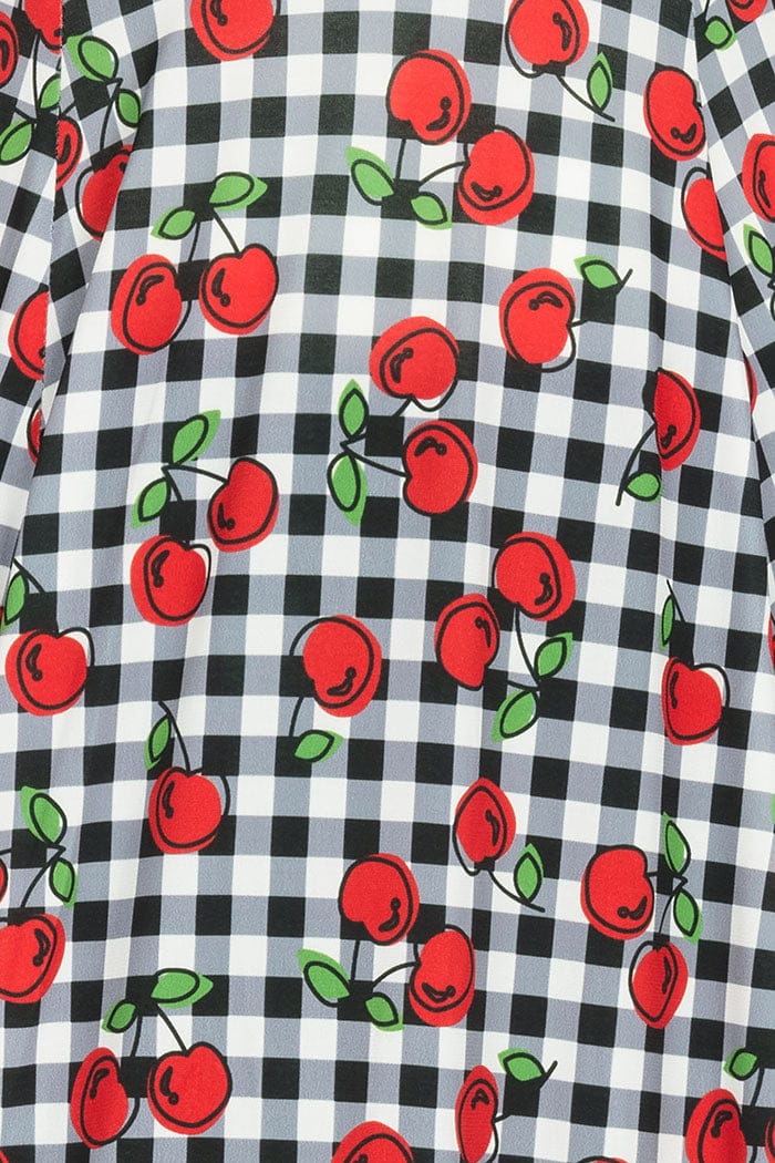 Cherry Gingham Lyra Dress