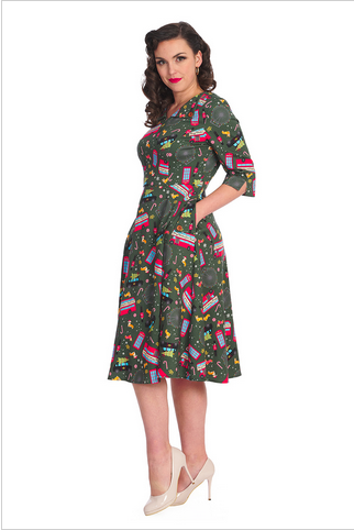 London Town Swing Dress