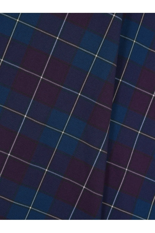 Caterina Mermaid Check Swing Dress