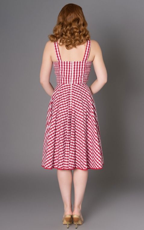 Angie Gingham Dress