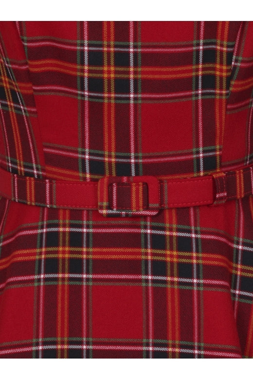 Suzanne Berry Check Swing Dress