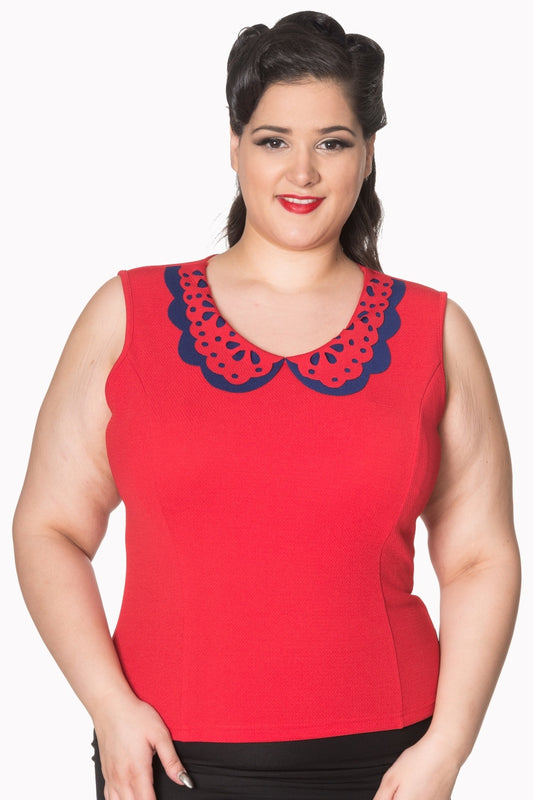 Naomie Top - Red