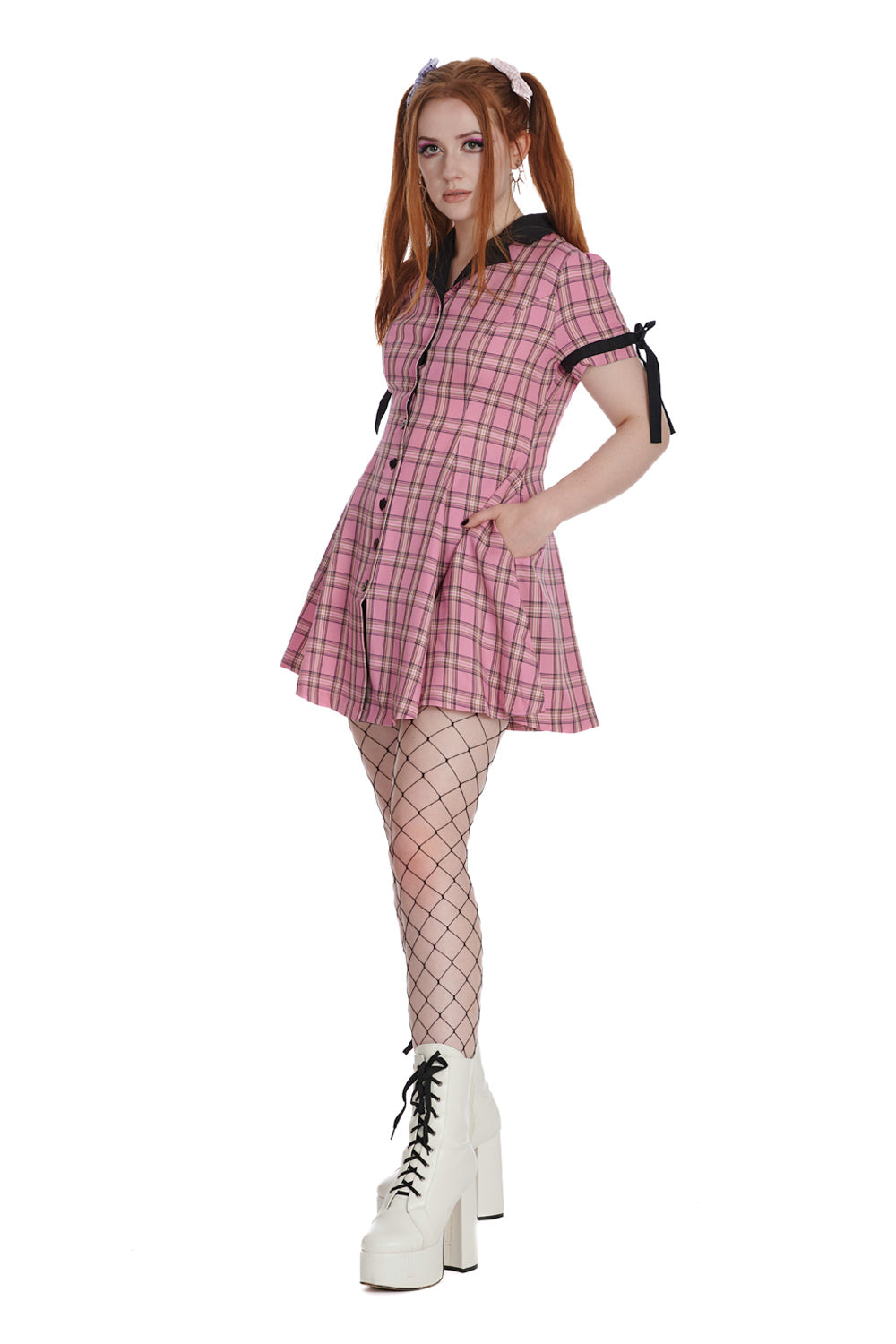 Kokoro Check Dress