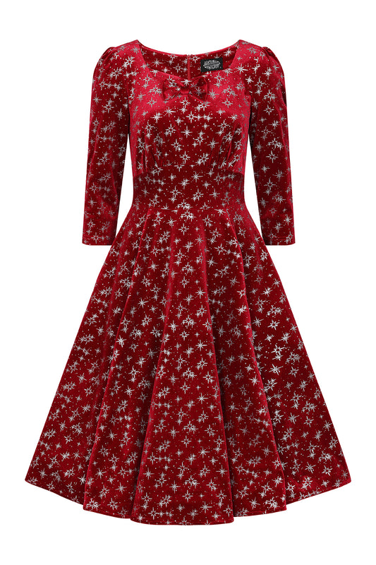 Paris Sparkle Swing Dress