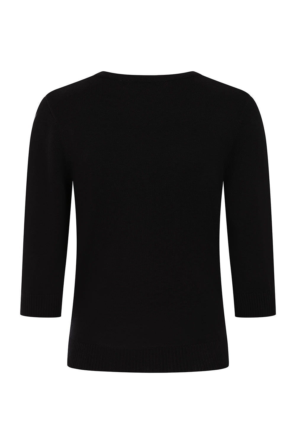 Black Mia Rose Garden Cardigan