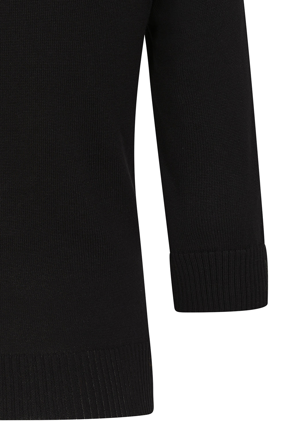 Black Mia Rose Garden Cardigan