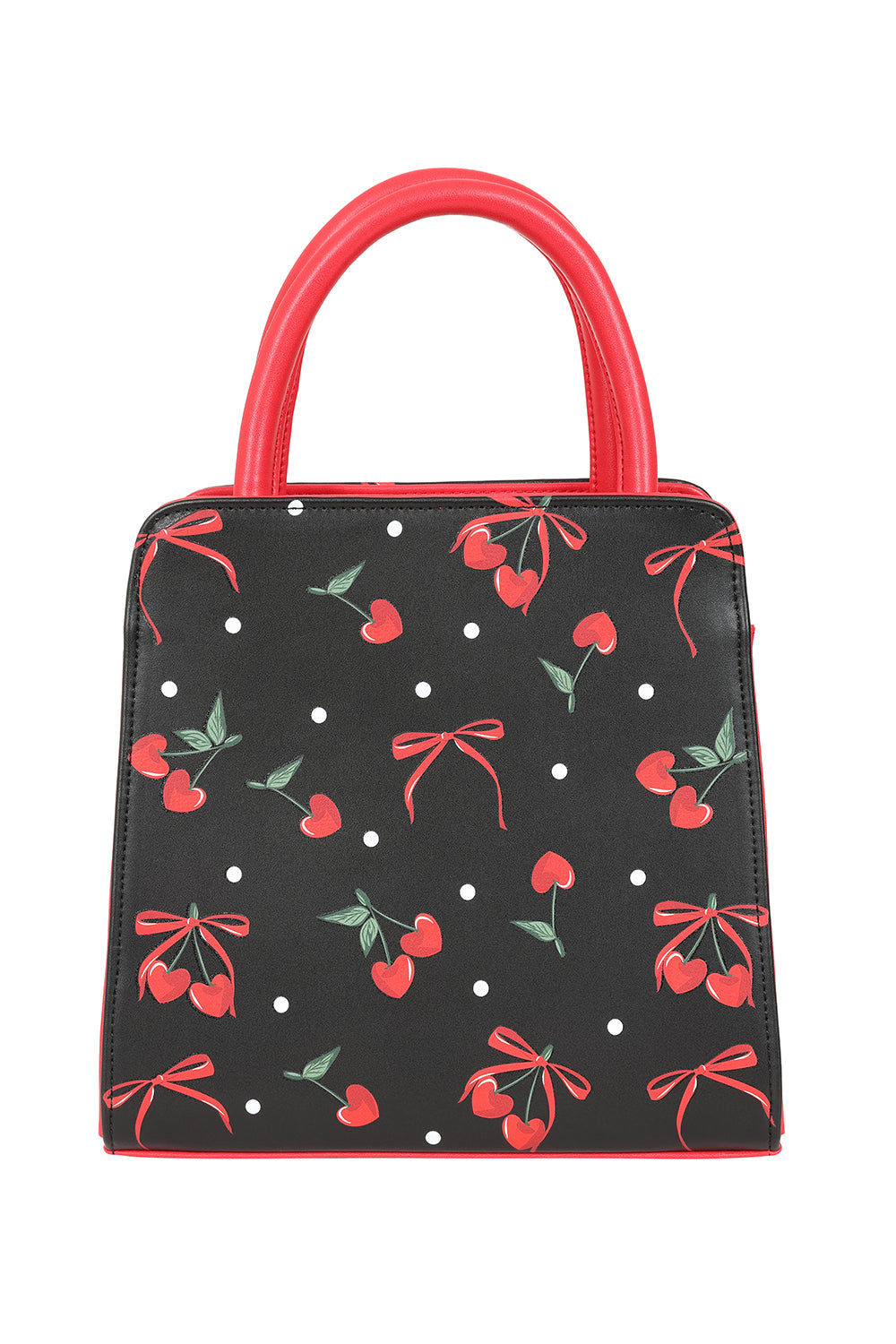 Black Cherries and Bow Bag