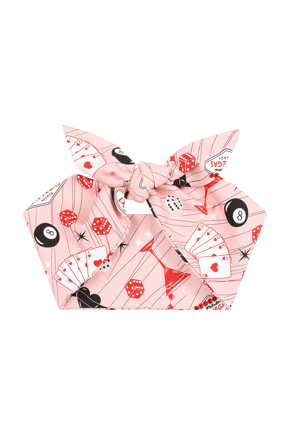 Pink Viva Las Vegas Bandana
