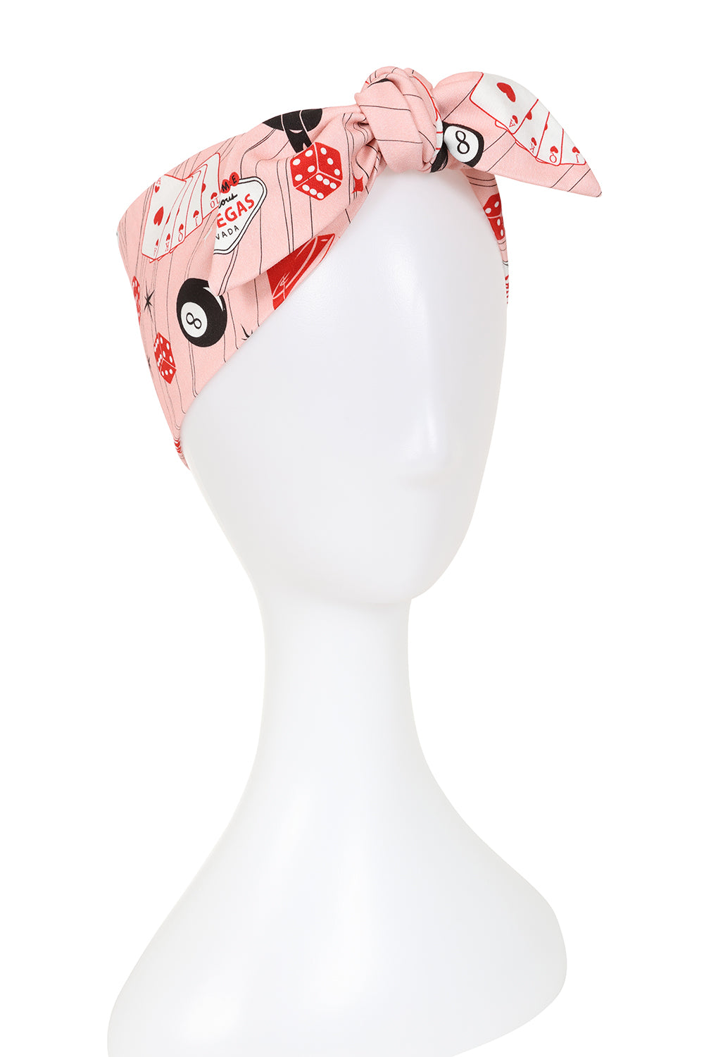 Pink Viva Las Vegas Bandana