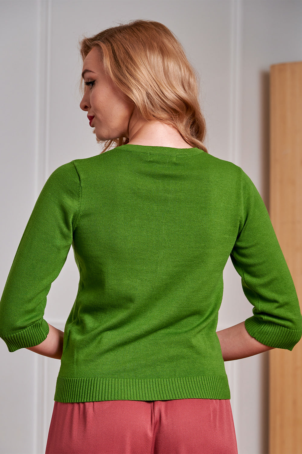 Green Fei Floral Serenade Cardigan