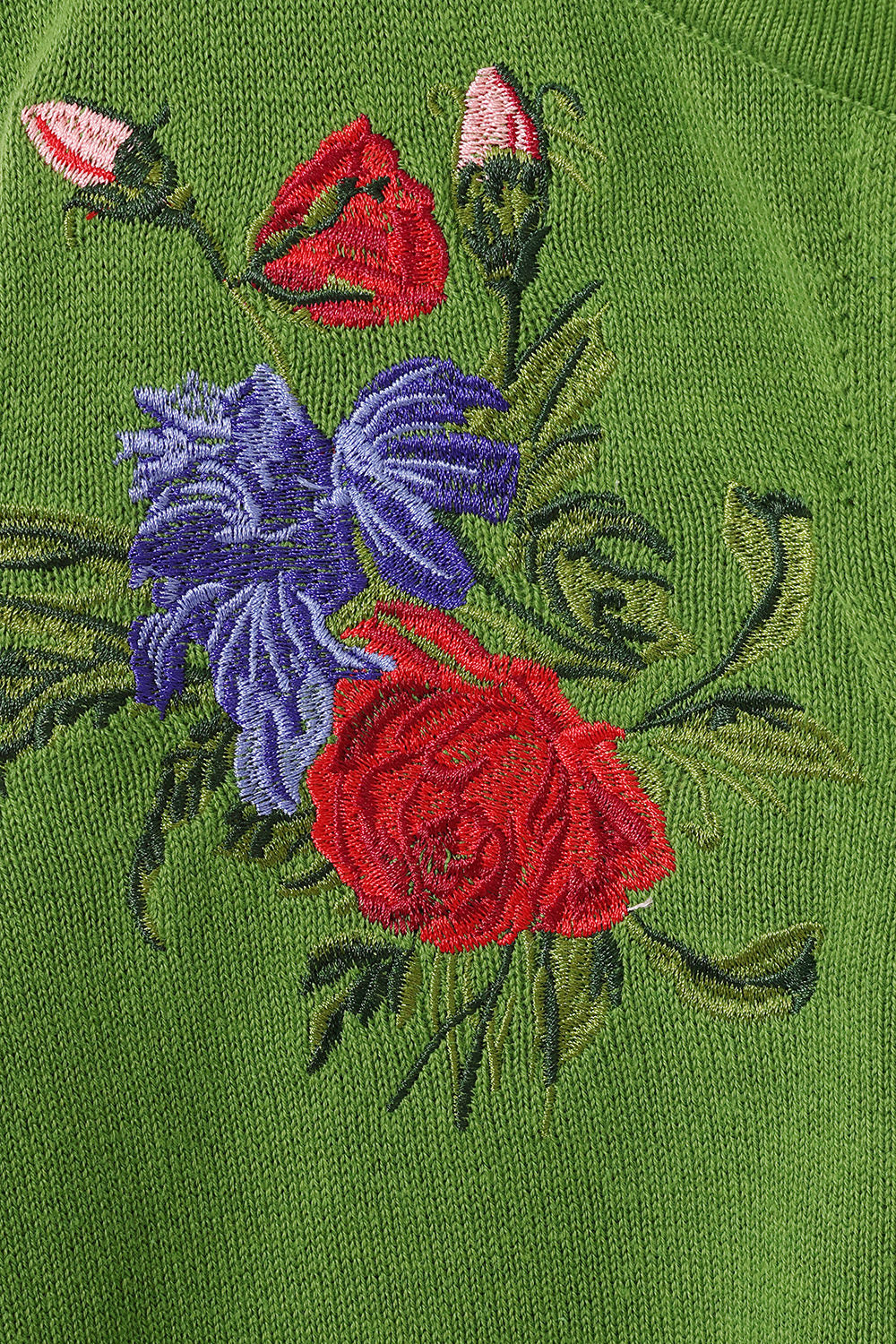 Green Fei Floral Serenade Cardigan