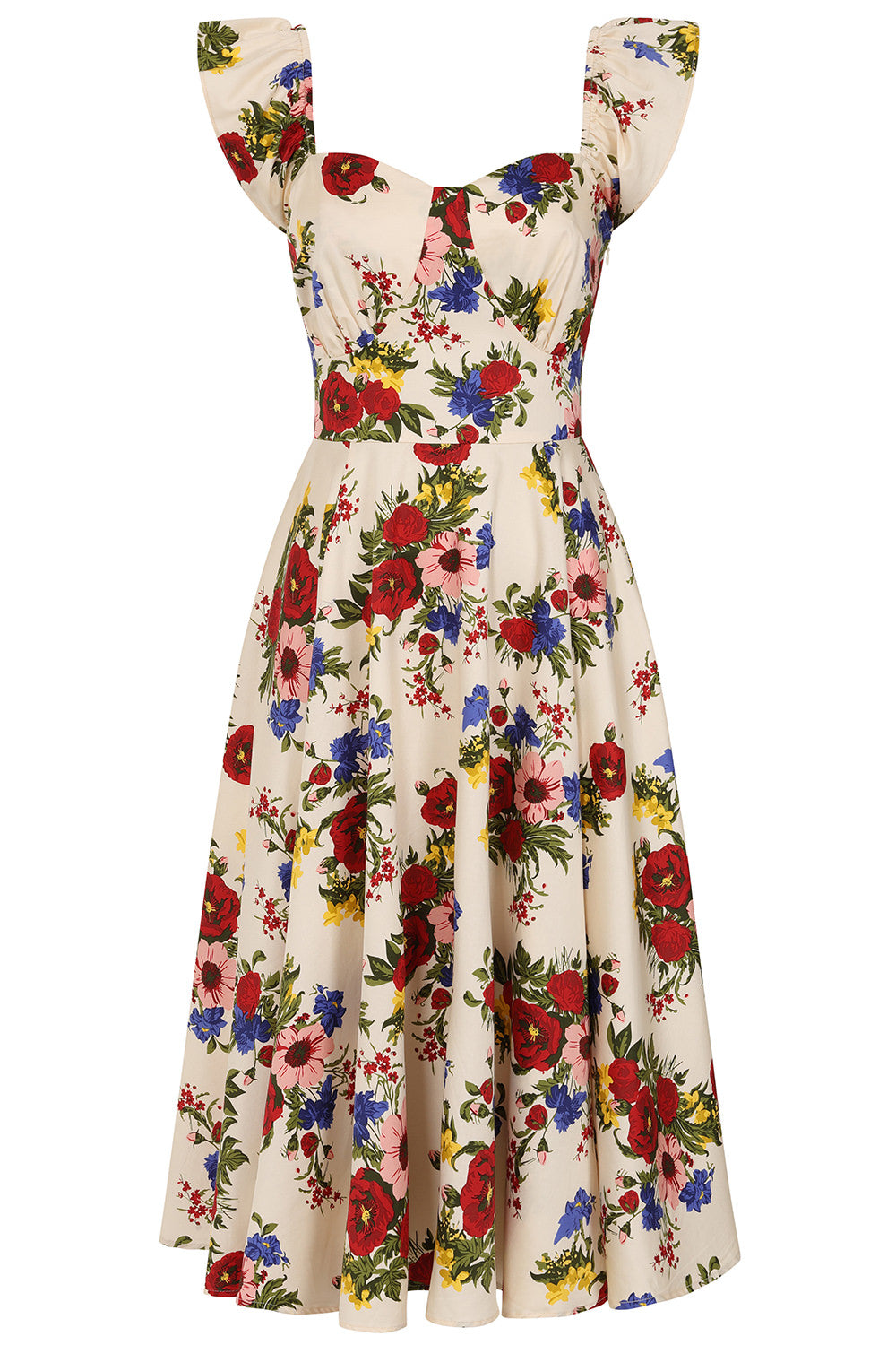 Sophie Floral Serenade Swing Dress