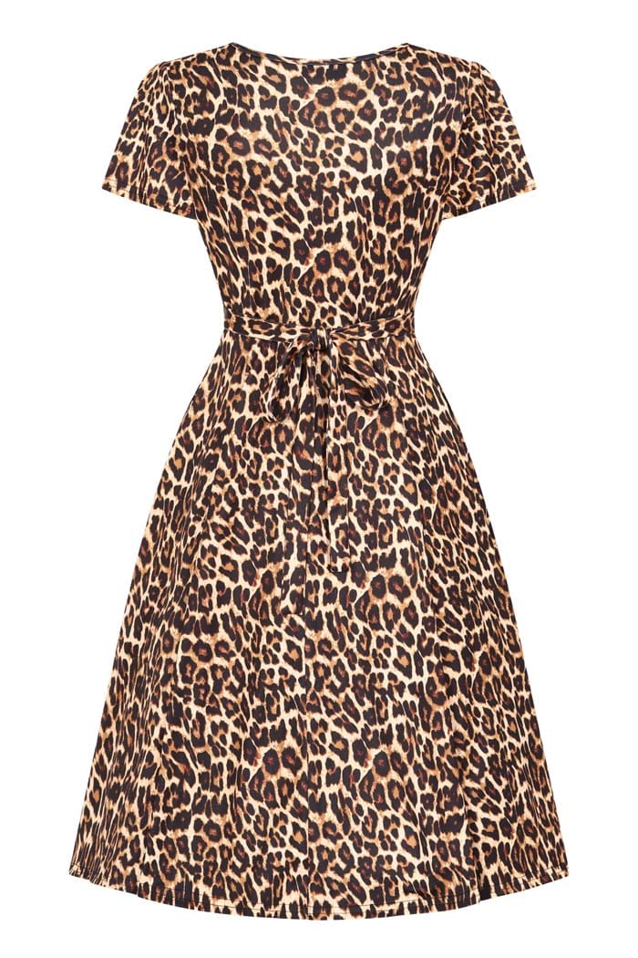Lyra Dress - Leopard Print