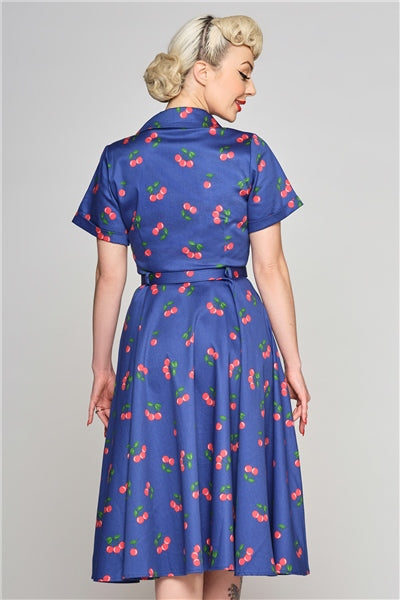 Caterina 50s Cherries Swing Dress