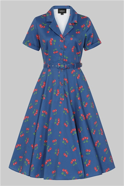 Caterina 50s Cherries Swing Dress