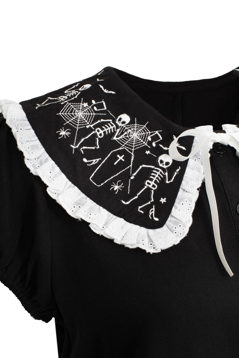 Dance Macabre Blouse