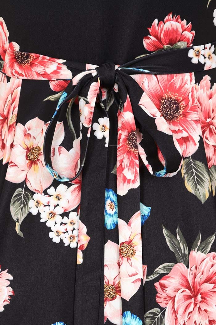 Lyra Dress - Evening Floral