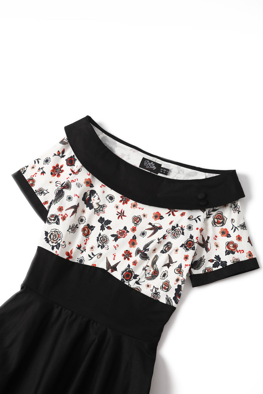 Darlene Rockabilly Old School Tattoo Dress