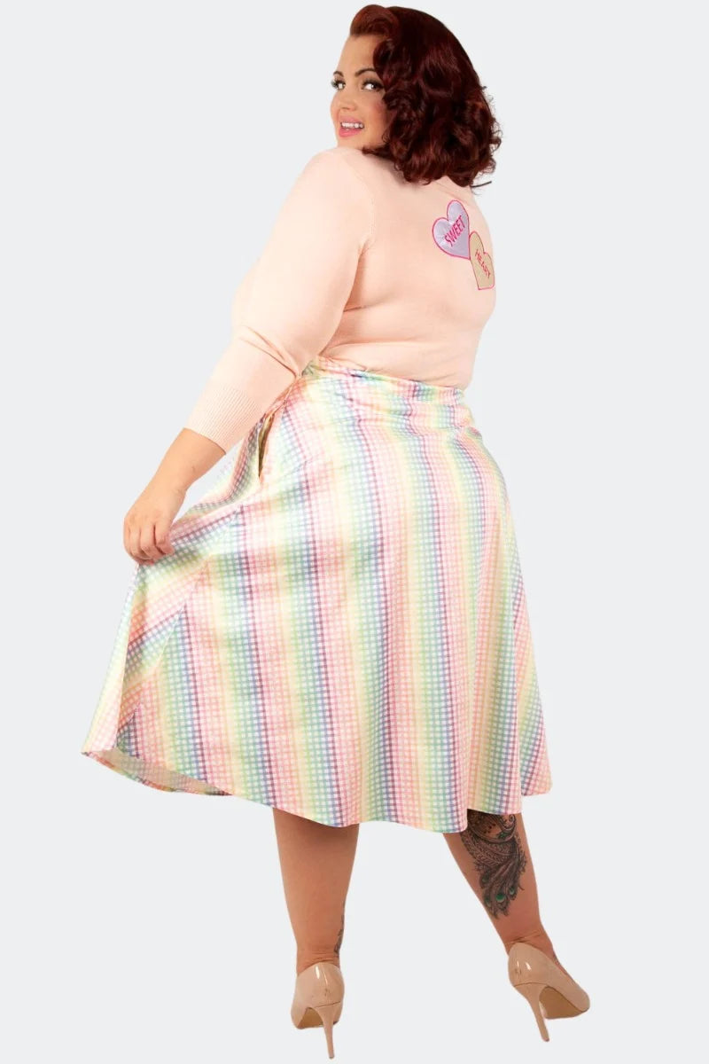 Courtney Gingham Skirt