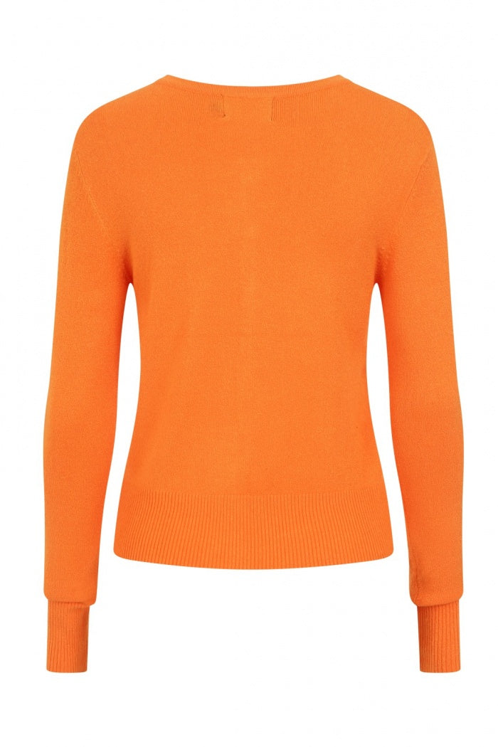 Spider Cardigan - Orange