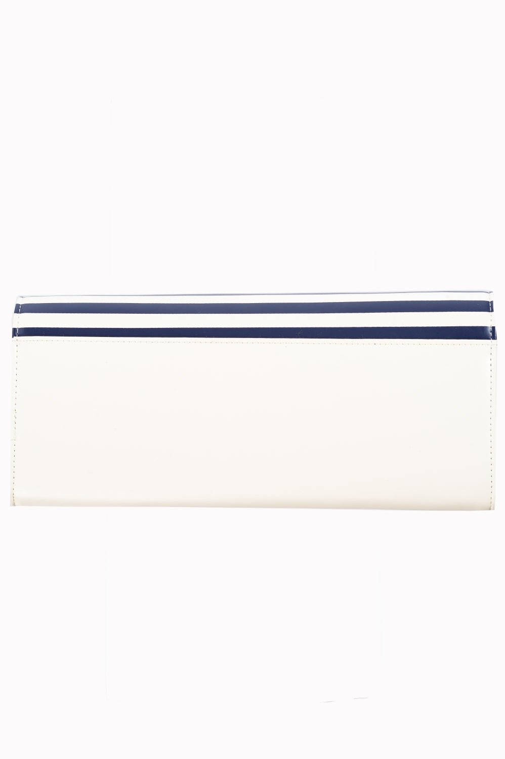 Vintage Nautical Wallet - White Stripes