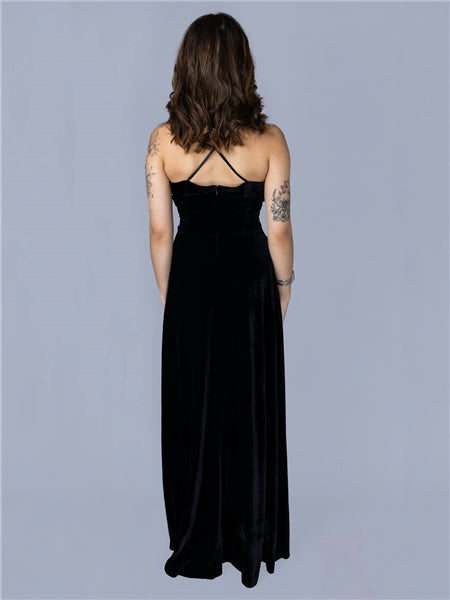 Amalia Velvet Maxi Dress