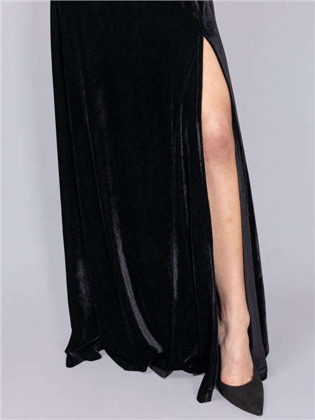 Amalia Velvet Maxi Dress