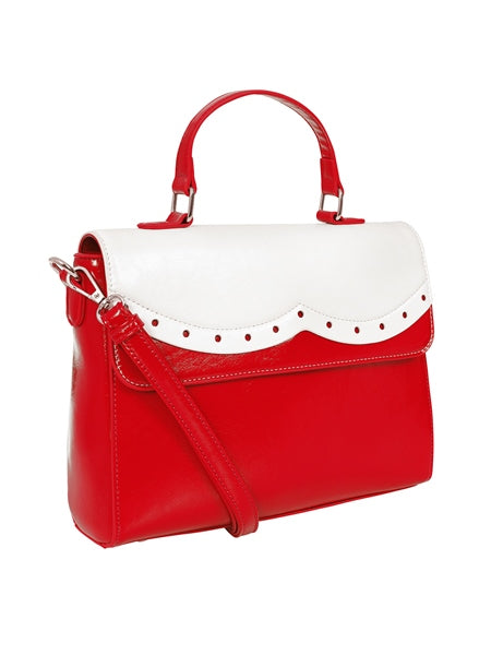 Erin Bag - Red/White