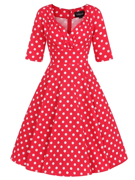 Trixie Polka Dot Doll Dress