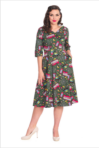 London Town Swing Dress