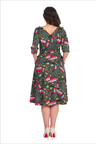 London Town Swing Dress