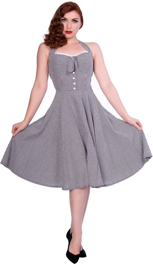 Xanthe 50s Gingham Dress