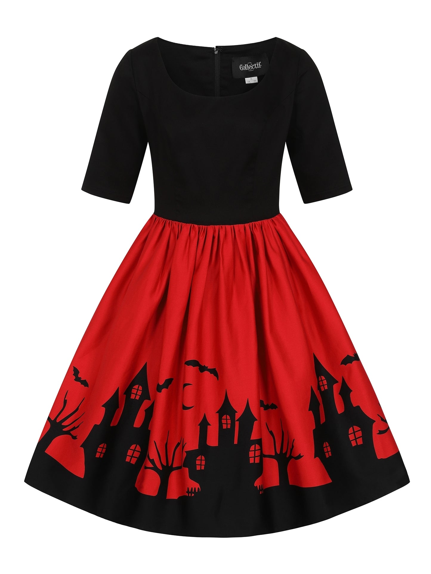 Amber-lea Haunted House Swing Dress