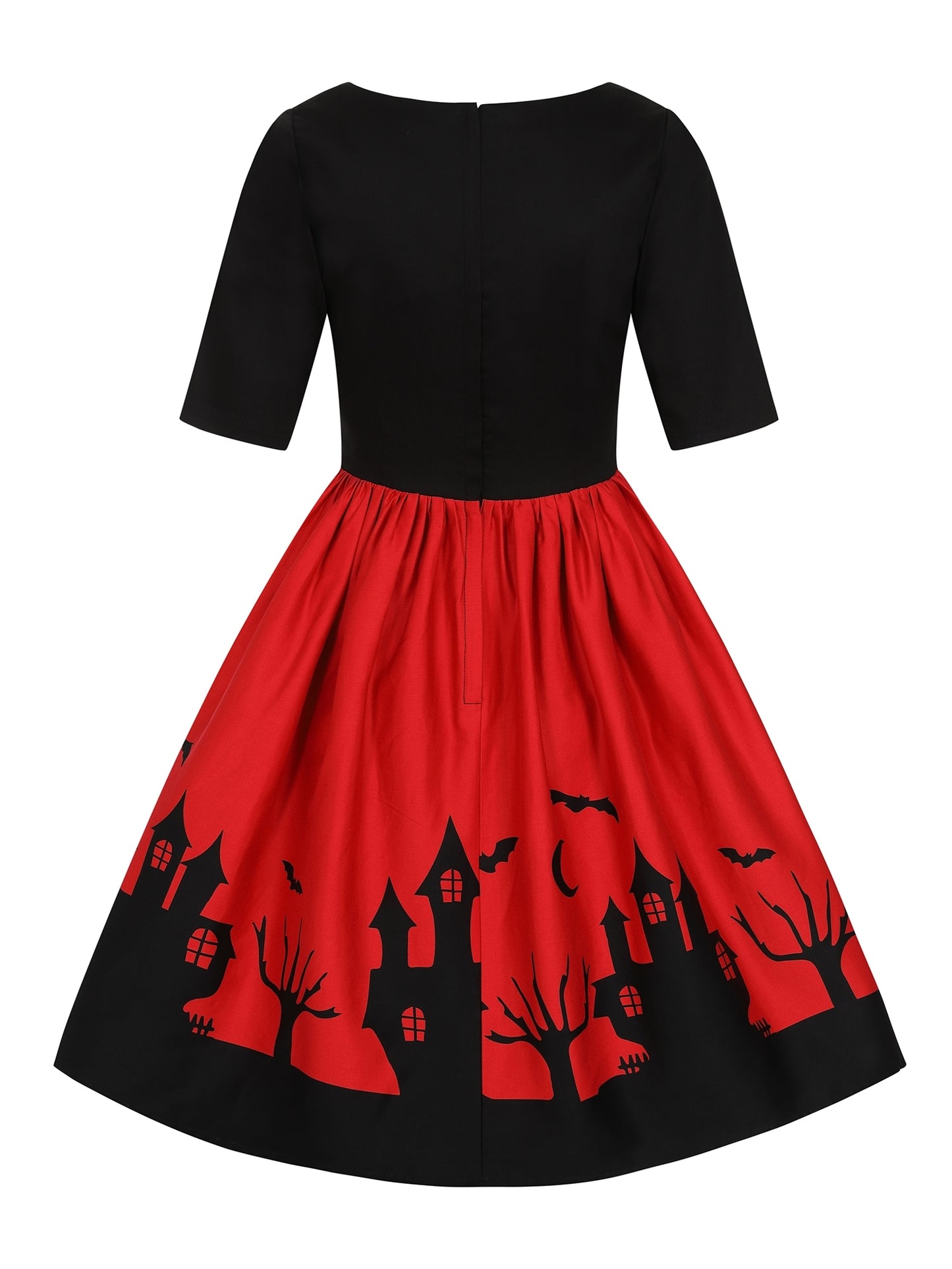 Amber-lea Haunted House Swing Dress