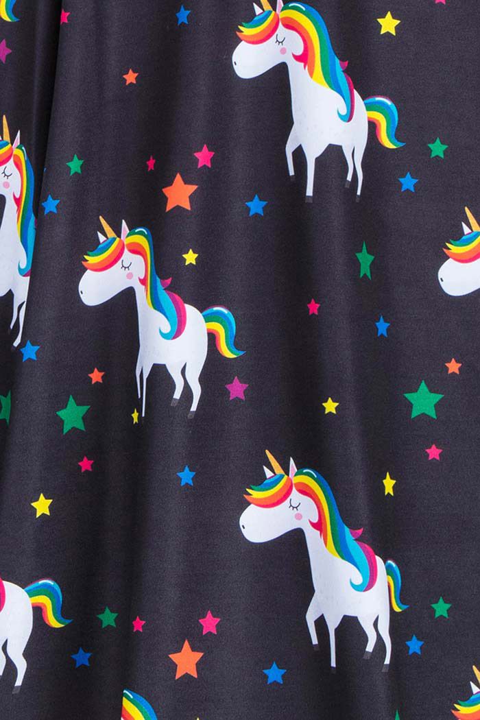Rainbow Unicorn Lyra Dress